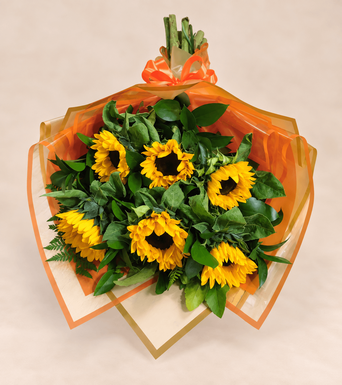 Ramo de 6 girasoles-1