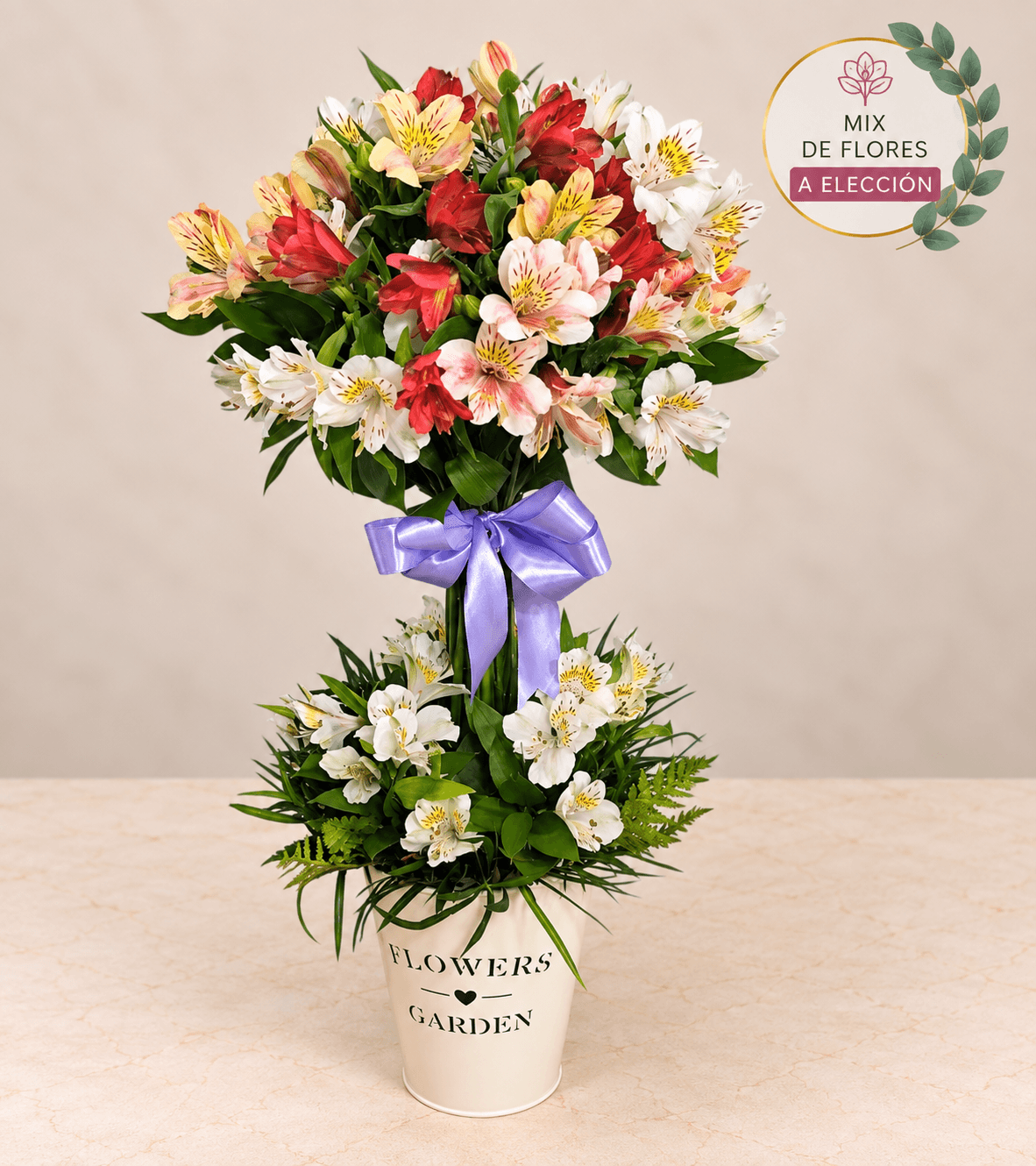 Arreglo de alstroemerias mix